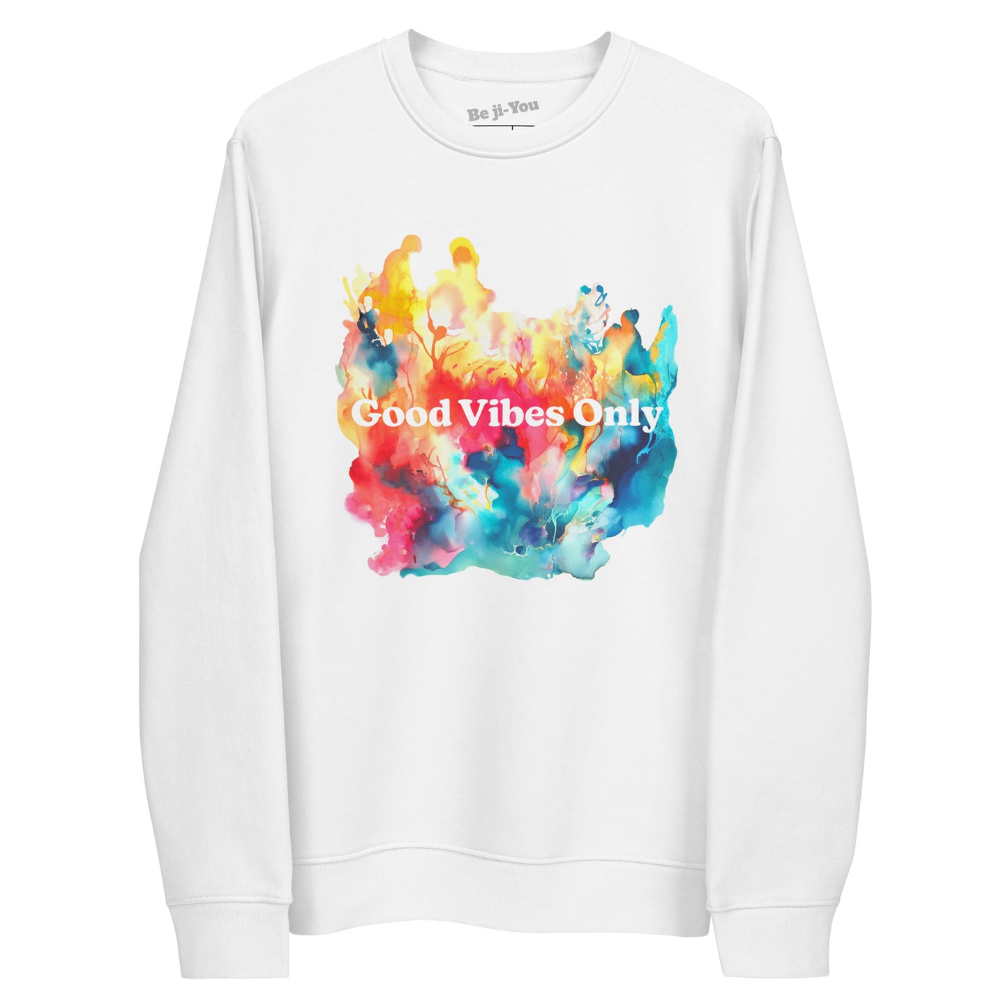 Unisex eco sweatshirt -Good Vibes Only