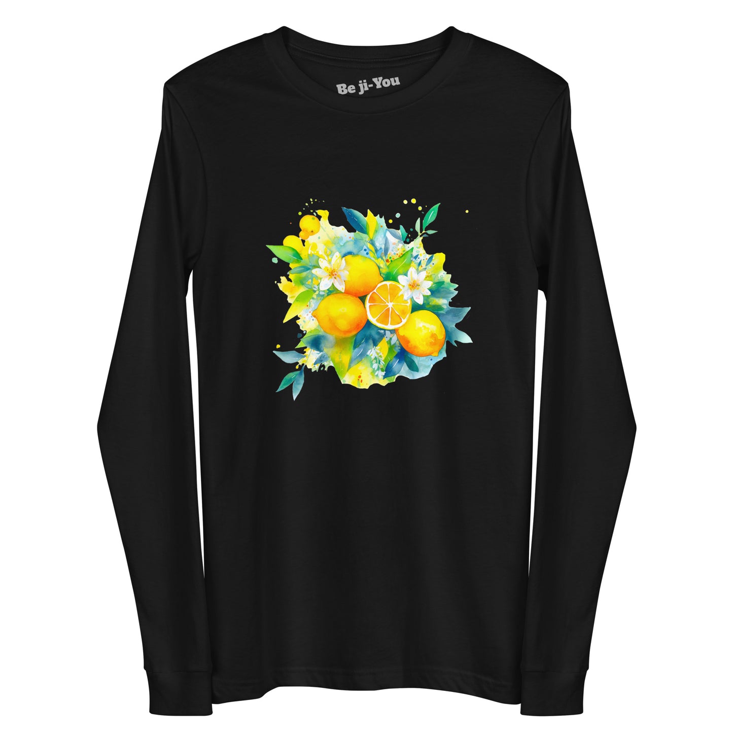 Unisex Long Sleeve Tee -Lemon