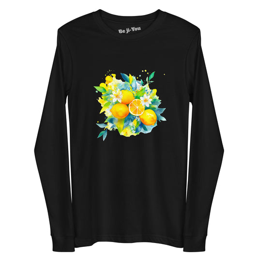 Unisex Long Sleeve Tee -Lemon