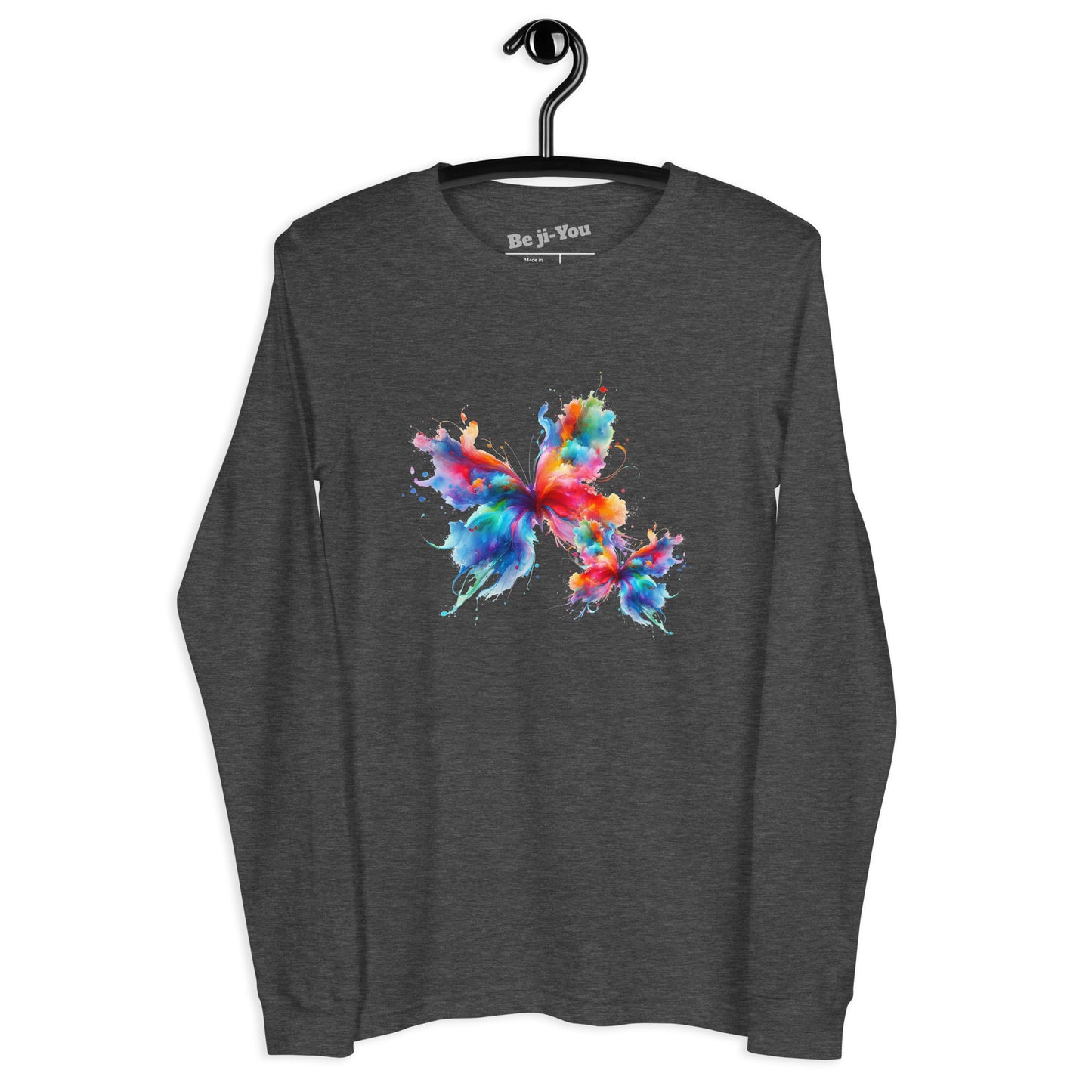 Unisex Long Sleeve Tee - Butterflies