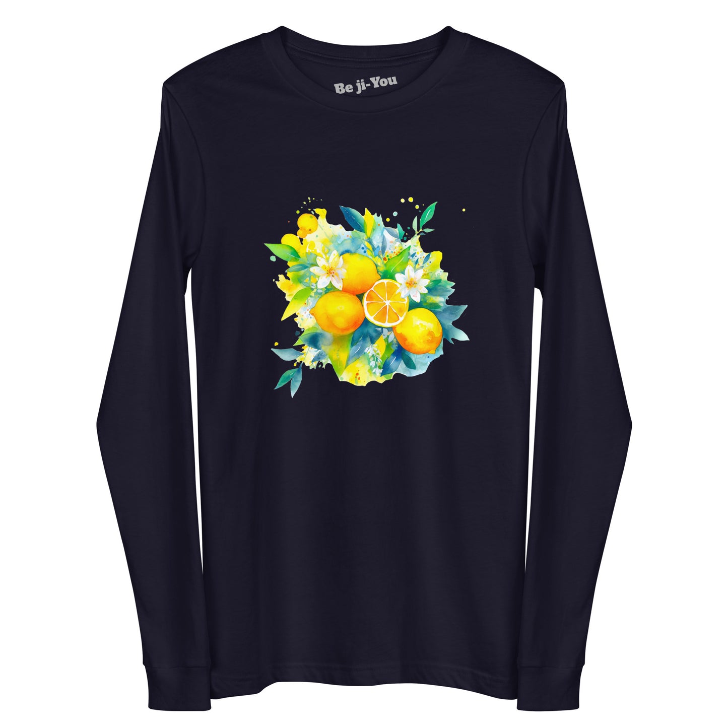 Unisex Long Sleeve Tee -Lemon