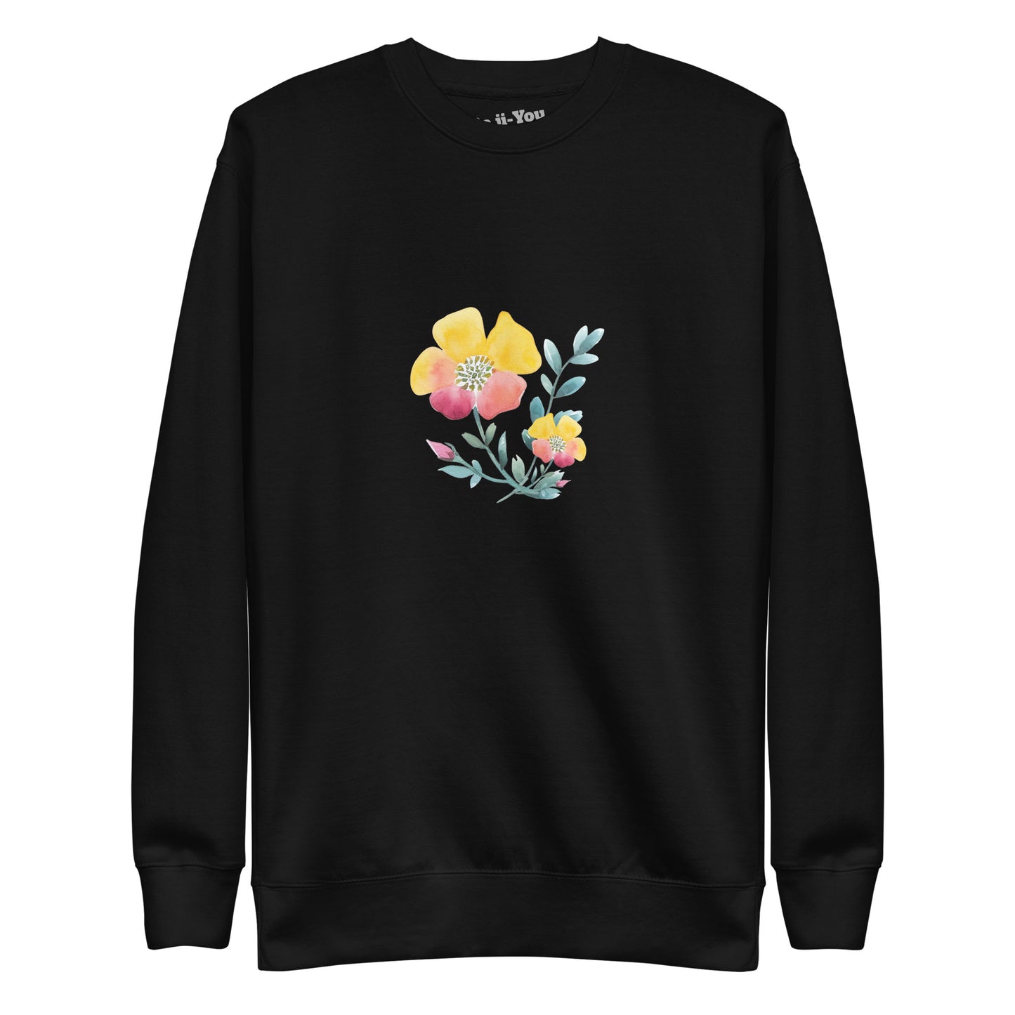 Unisex Premium Sweatshirt - Hokuo Flower