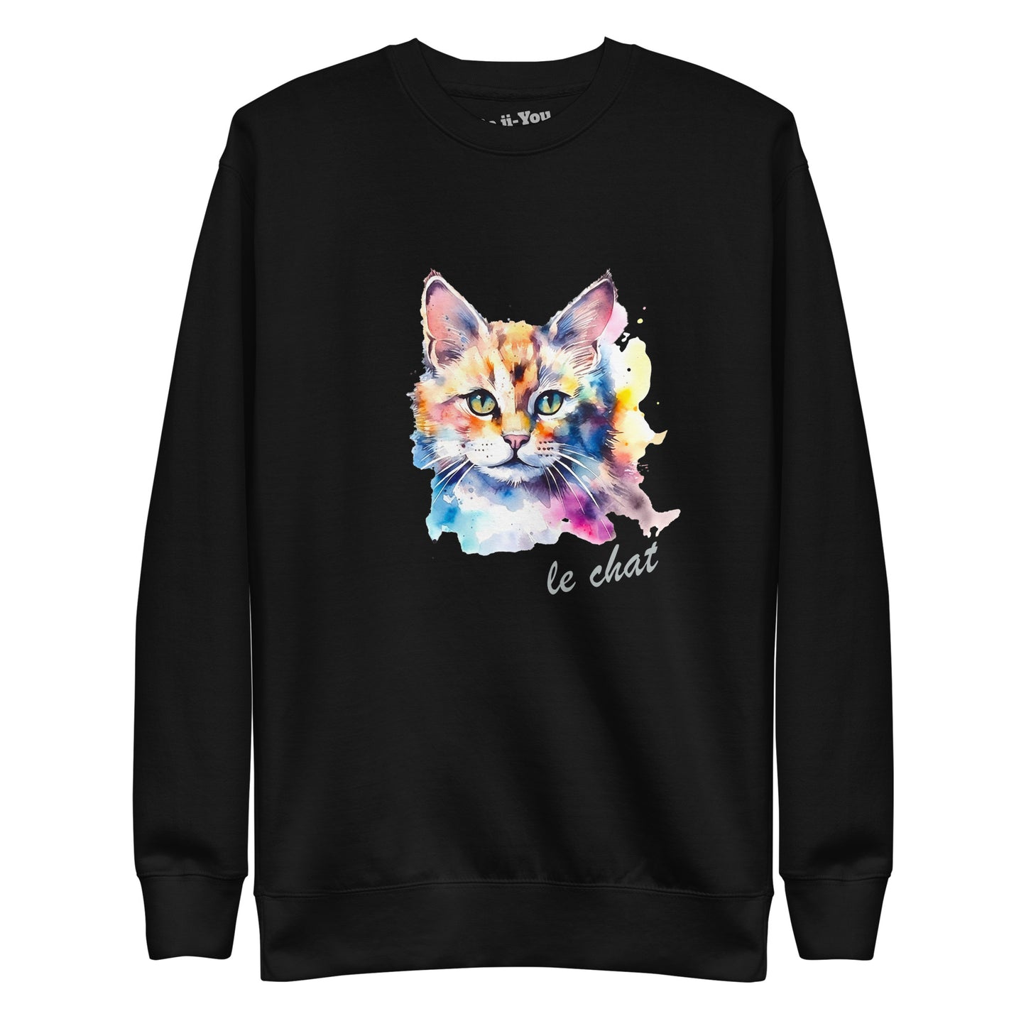 Unisex Premium Sweatshirt - le chat