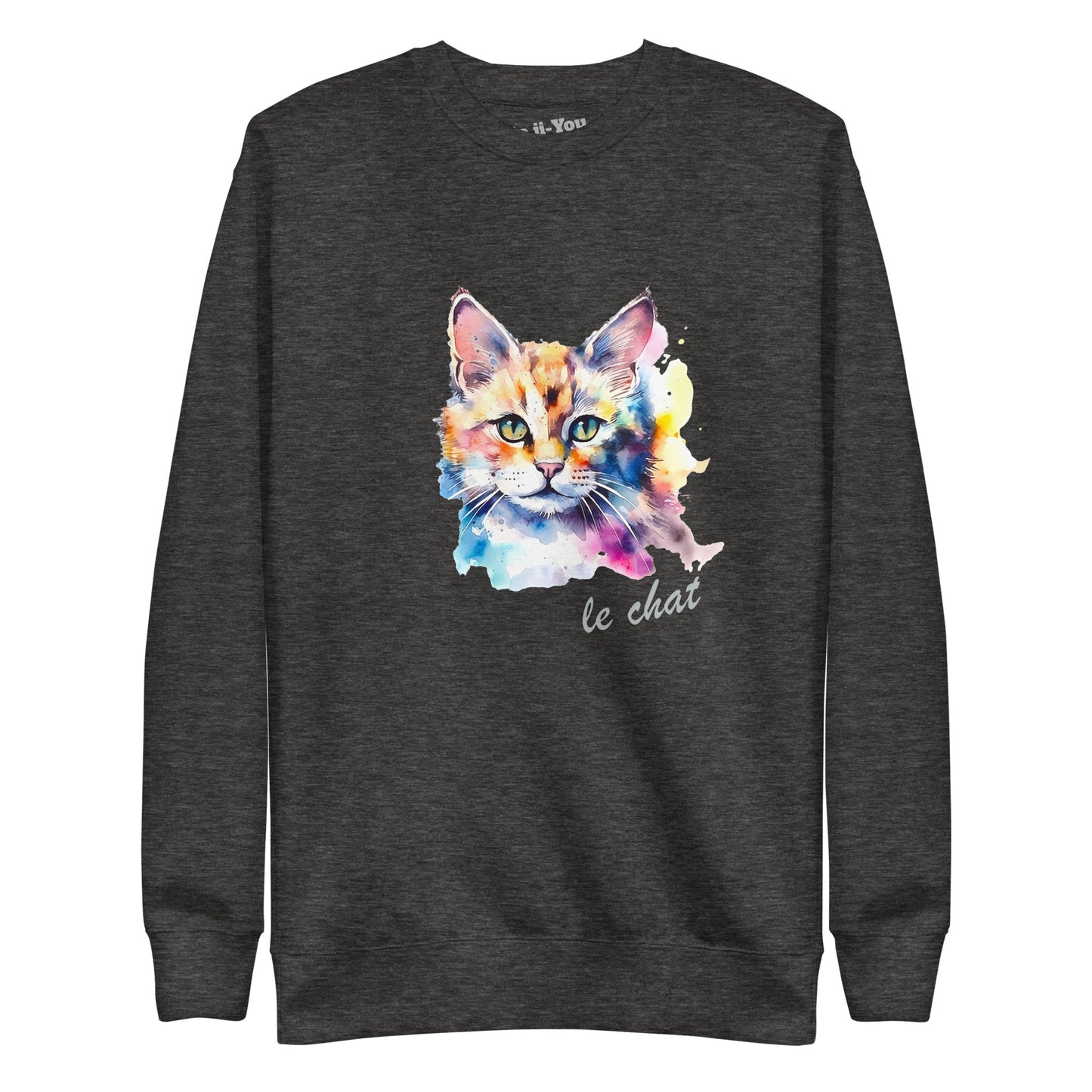 Unisex Premium Sweatshirt - le chat