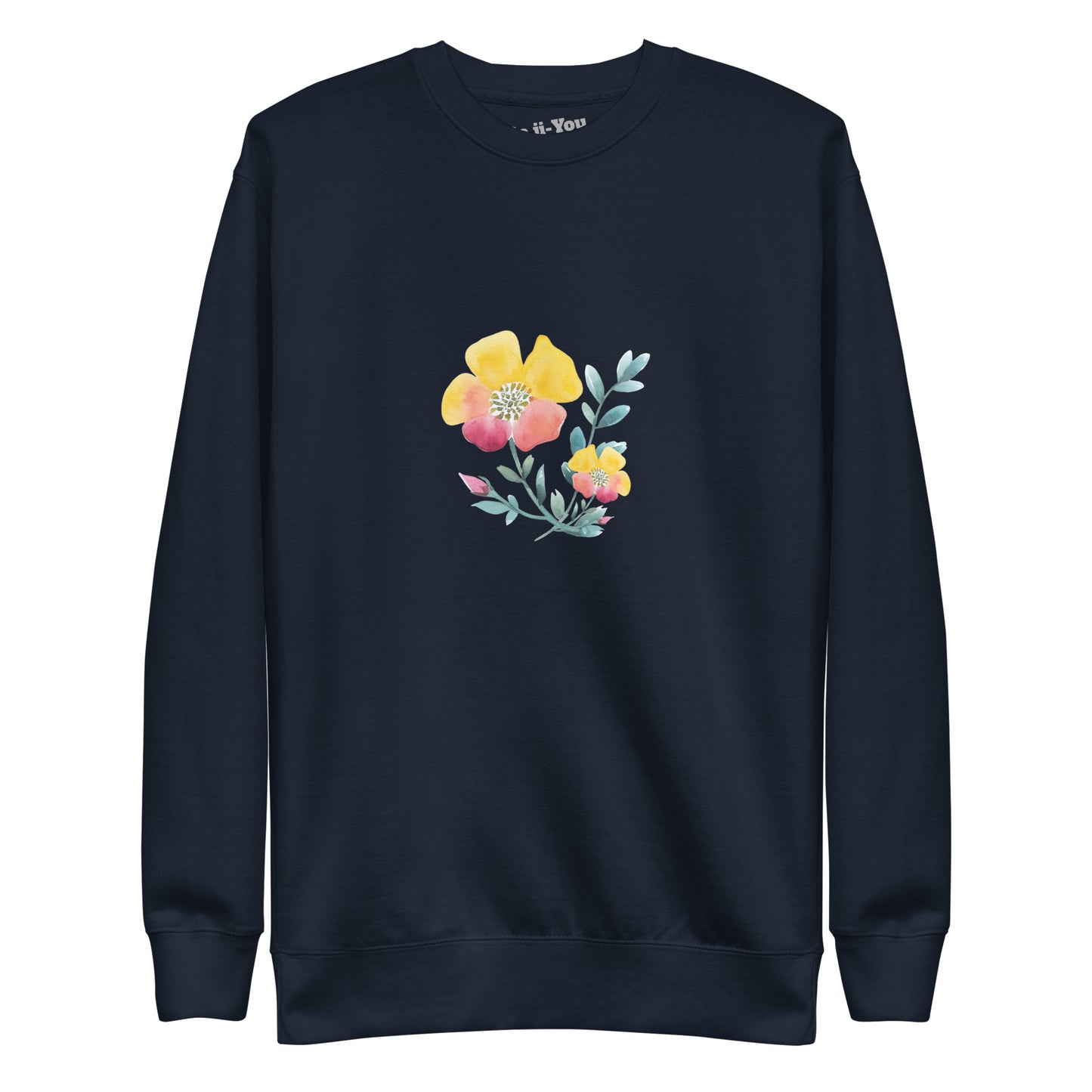 Unisex Premium Sweatshirt - Hokuo Flower