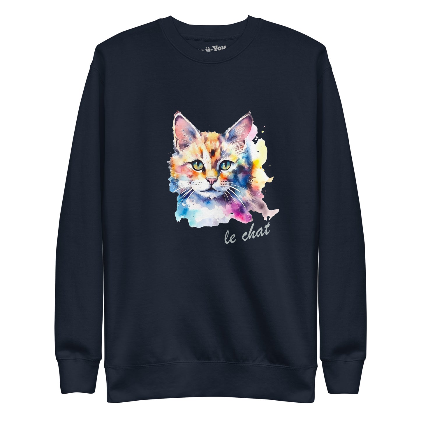 Unisex Premium Sweatshirt - le chat