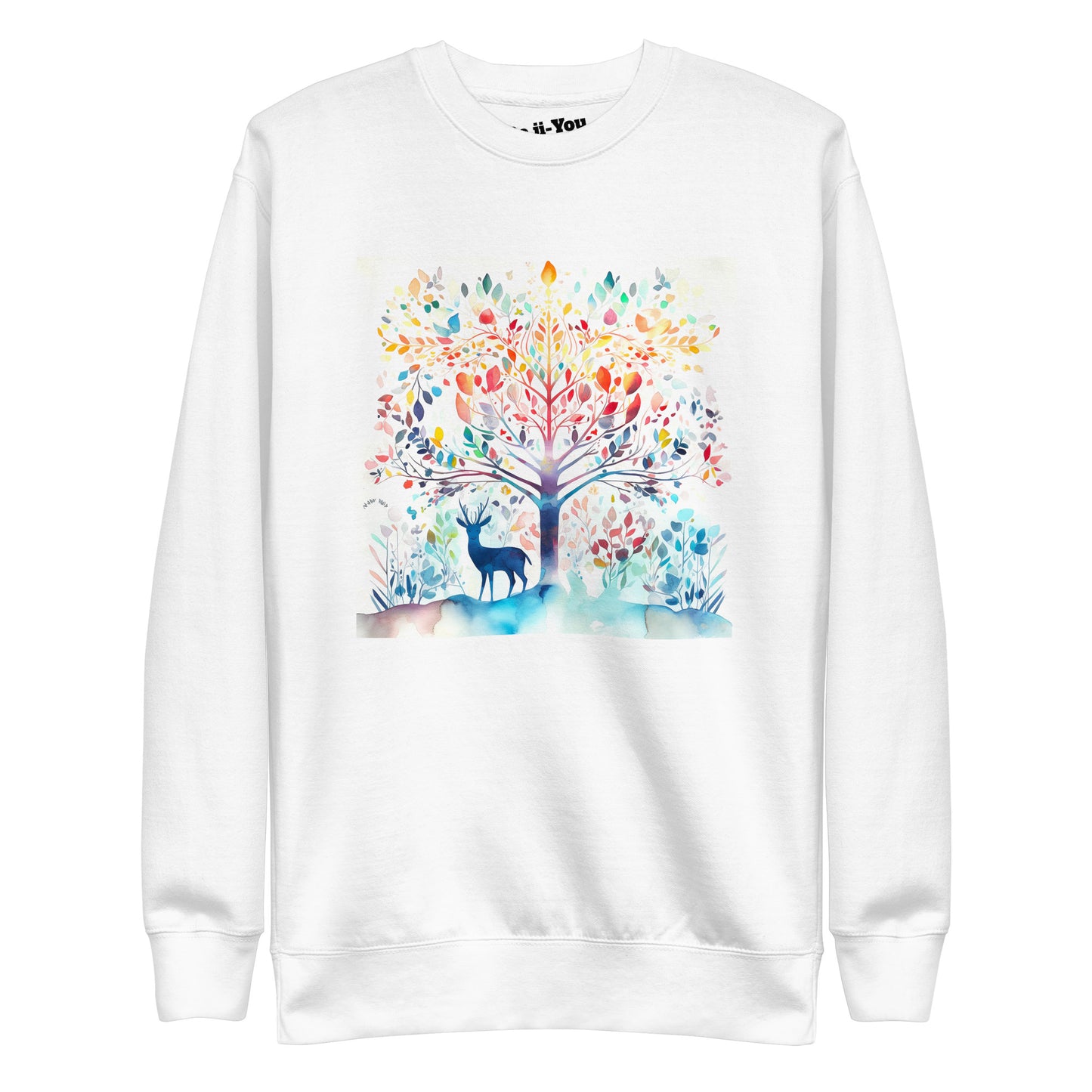 Unisex Premium Sweatshirt - Hokuo Deer