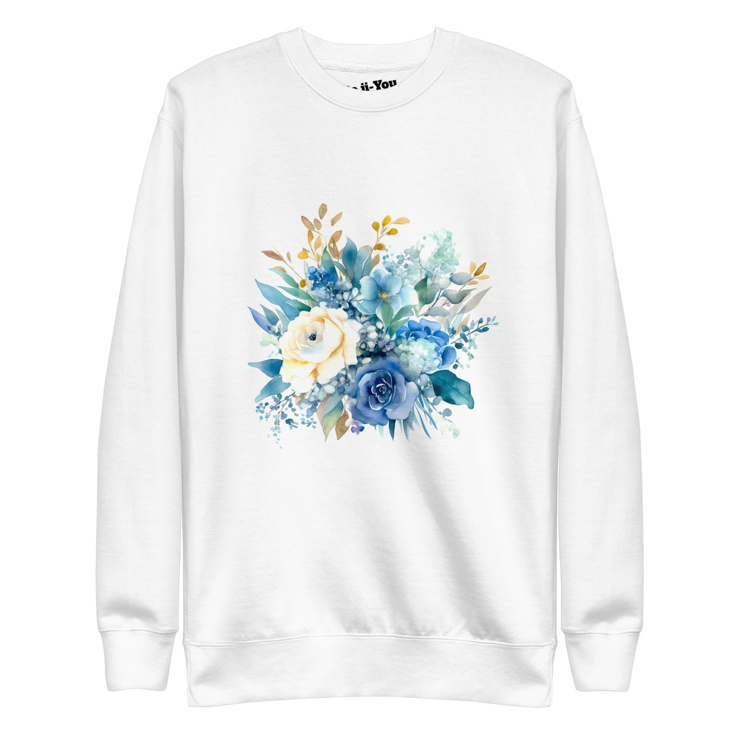 Unisex Premium Sweatshirt -Winter Rose