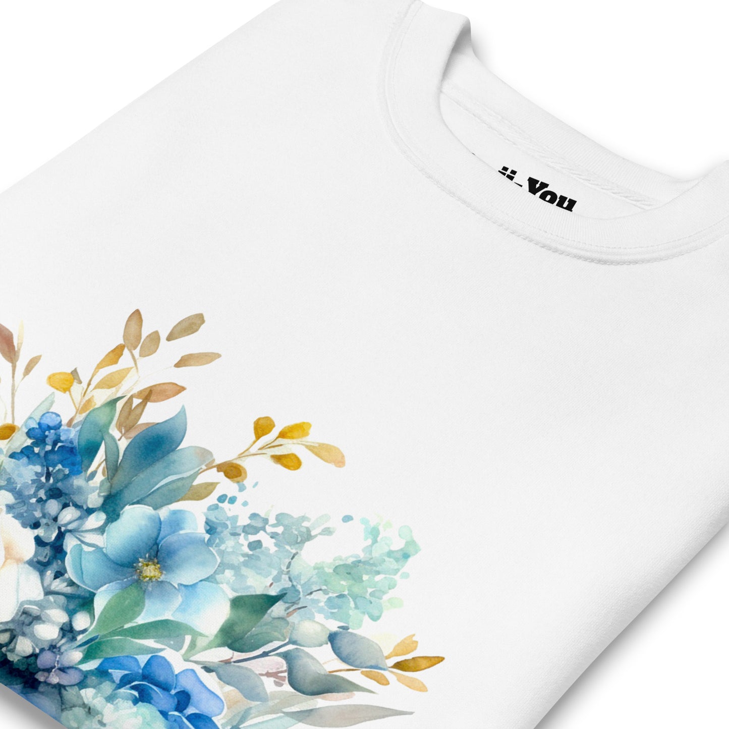 Unisex Premium Sweatshirt -Winter Rose